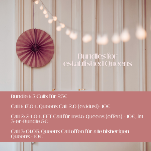 3-er Bundle Queens-Calls